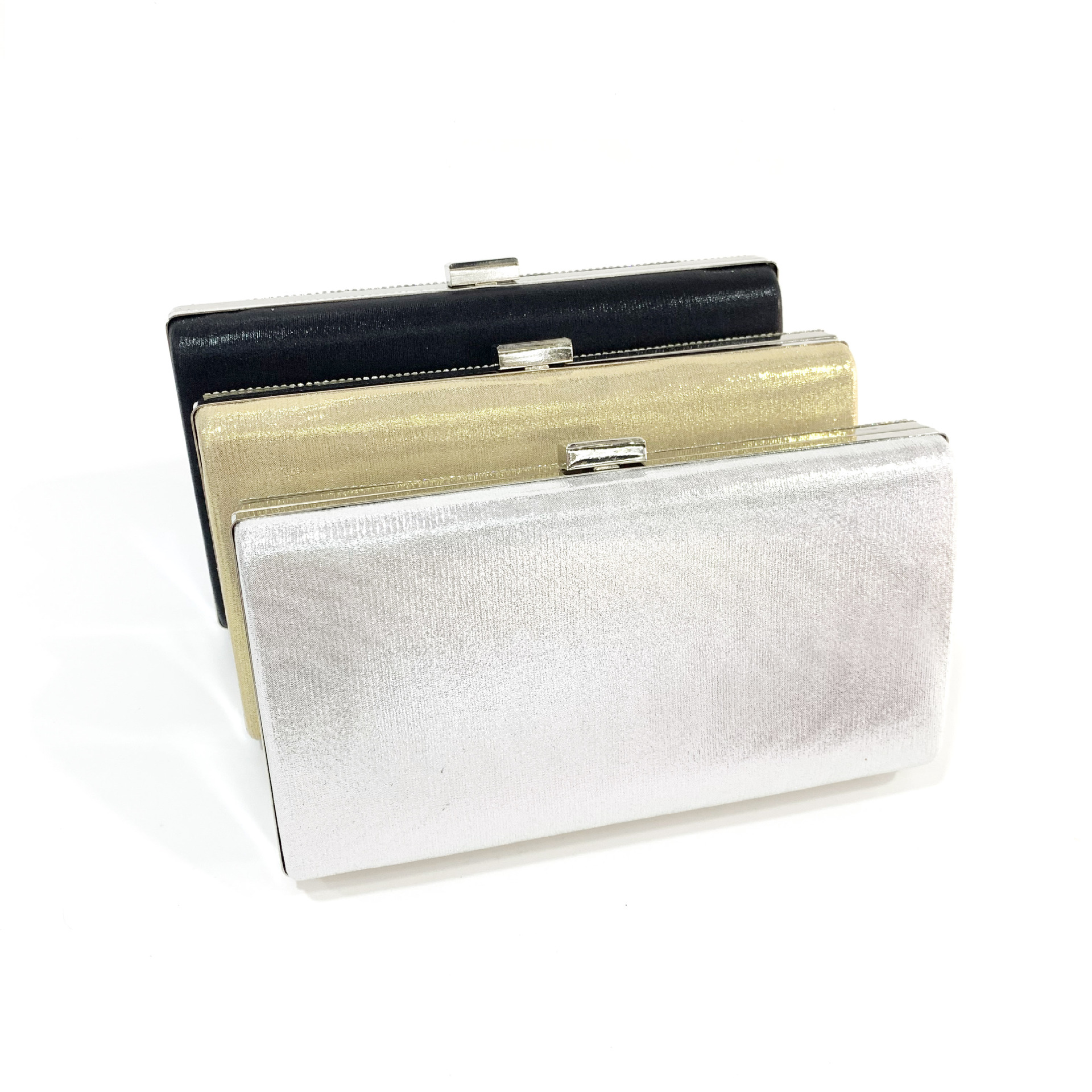 2026 New Evening Bag High-end X-shaped Stripe Rhinestone Clutch Purse - Image 5