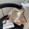 Off-white with brown-thick