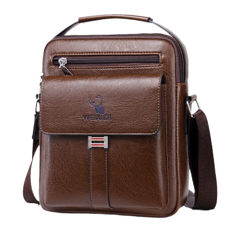 Business Large Capacity One Backpack, Bag, Commuter Men's Messenger Shoulder Bag - Image 3