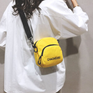 Trendy Textured Small For Women New 2026 Summer Stylish Canvas Mini Versatile Shoulder Crossbody Bag