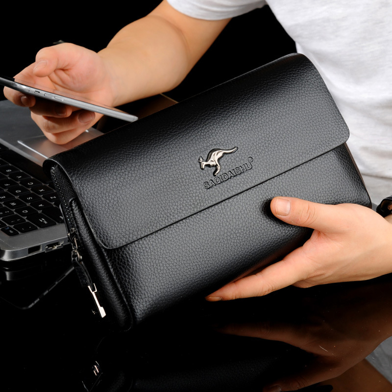 Bags Men's Business Casual Fashion Anti Theft Password Lock Clutch One Piece Dropshipping - Image 2