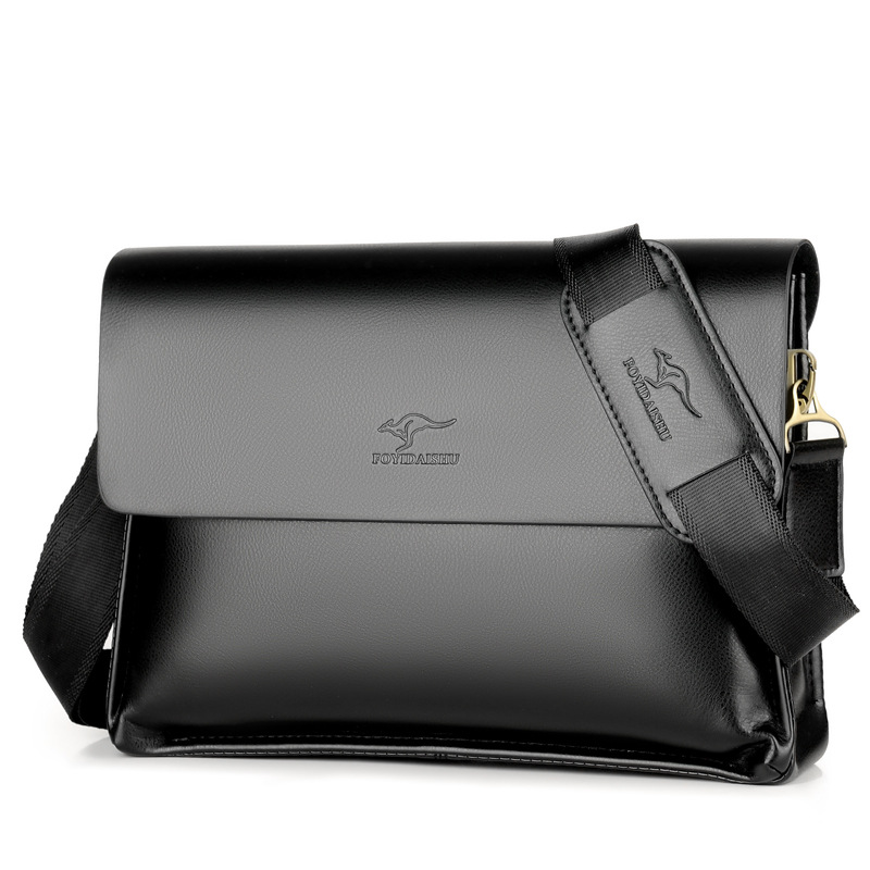 Luggage & Bags New Business Messenger Men's Trendy Shoulder Bag One Piece Cross Border Delivery - Image 3