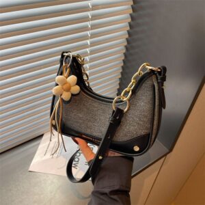 Niche Exquisite Women’s Underarm 2026 New Summer Vintage Trendy Shoulder Fashionable Versatile Crossbody Bag