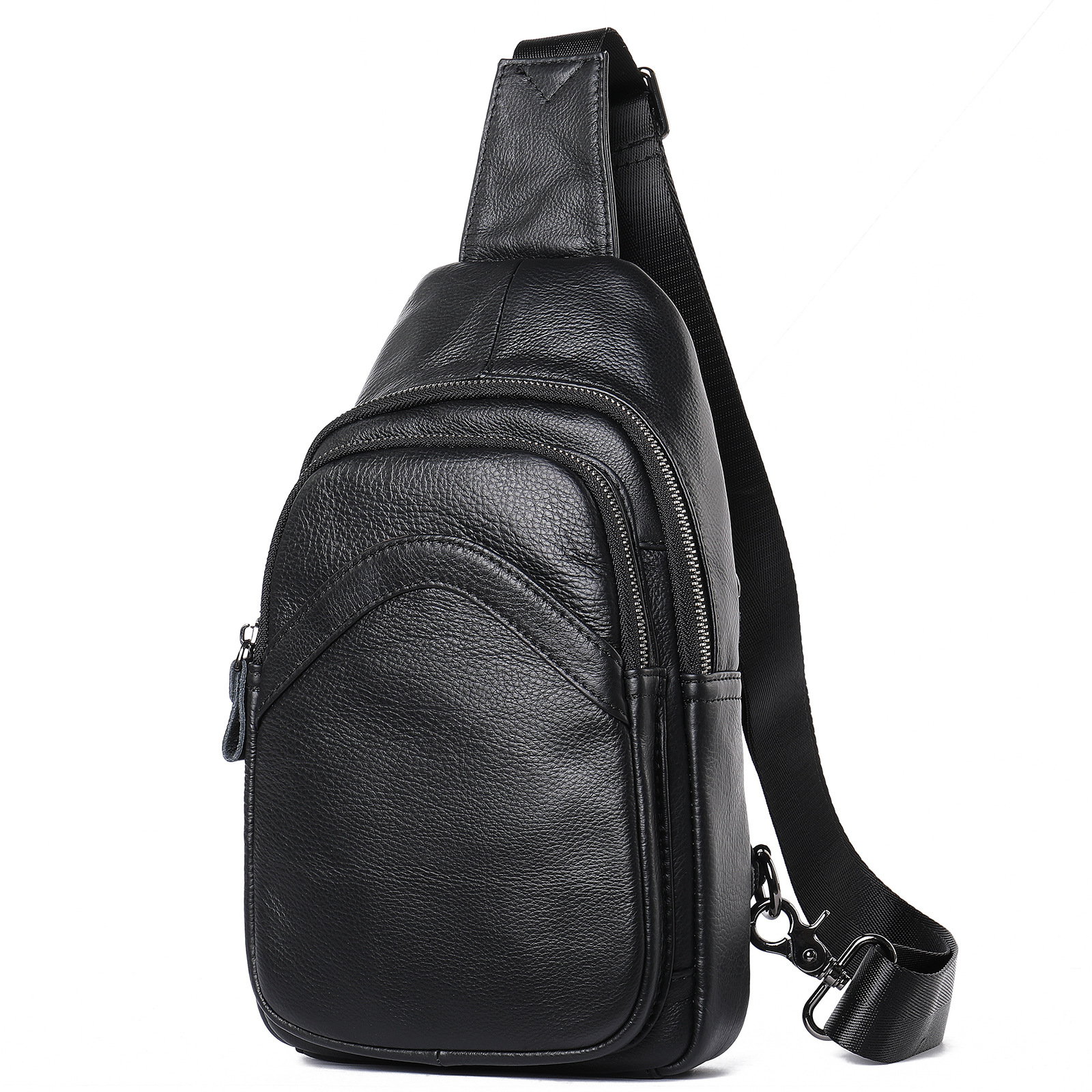 Casual chest large capacity, fashionable crossbody bag, high-end for men - Image 10