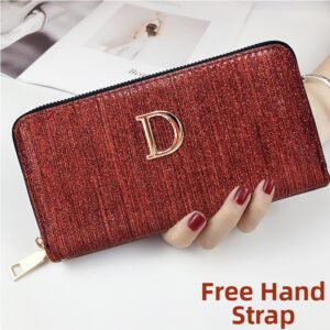 Women’s Long Wallet Handbag Versatile Large Capacity Multiple Card Slots Coin Purse