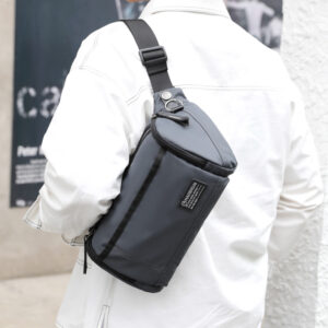 Fashionable new chest single shoulder multifunctional crossbody small mailman bag, men’s bag
