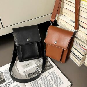 Men’s Women’s Stylish Crossbody – Waterproof PU Mini Shoulder Bag For Everyday Essentials & 8″ Tablet Small Backpack.