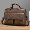 Dark brown detachable shoulder