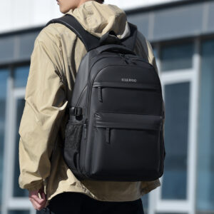 Men’ Business Computer Fashion Outdoor Travel Bag Student Schoolbag Large Capacity Backpack Trendy