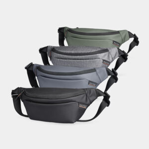 Men’s Lightweight Water-Resistant Crossbody Bag, Compact Oxford Fabric Sling Pack For Daily Commute, Travel & Outdoor
