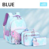 3295# Blue Lunchbox Bag Pencil