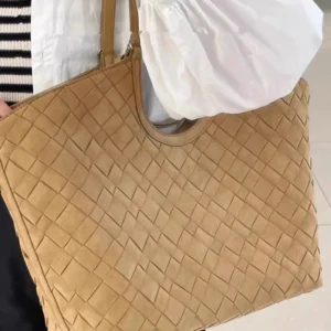 New Retro Matte Large Capacity Tote Handbag Single Cross Shoulder Bag