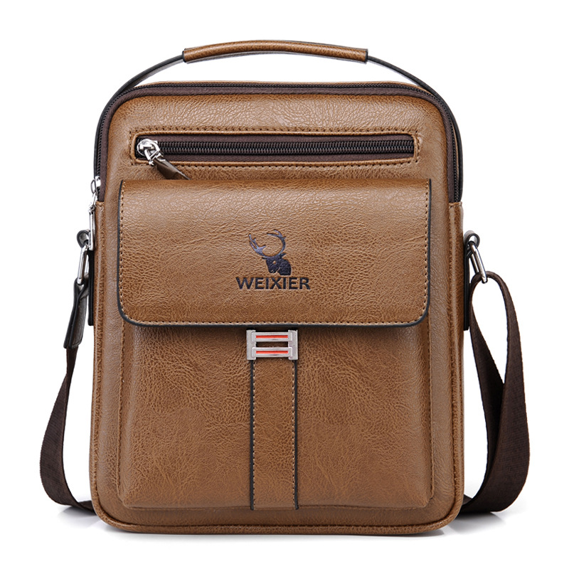 Business Large Capacity One Backpack, Bag, Commuter Men's Messenger Shoulder Bag - Image 7