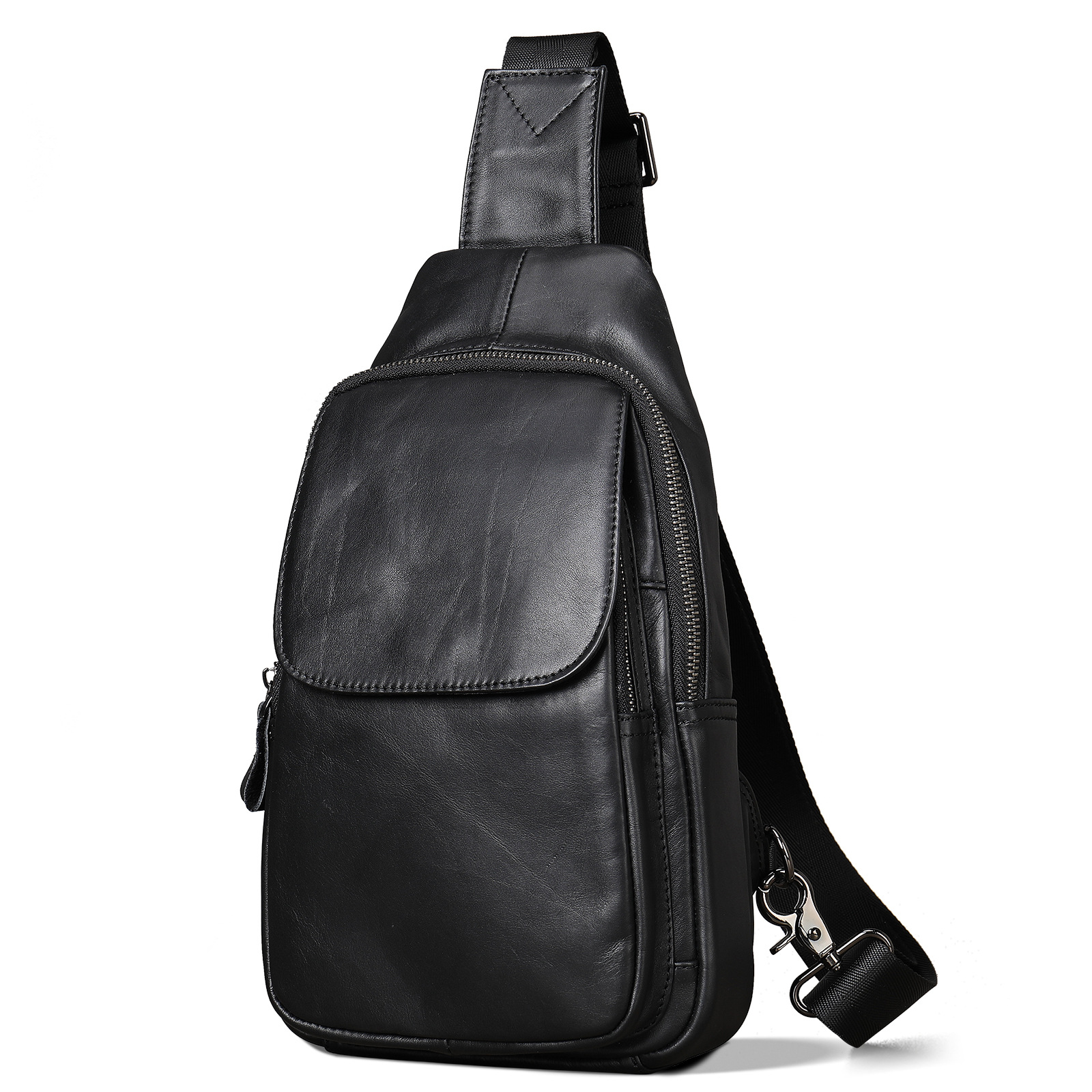 Casual chest large capacity, fashionable crossbody bag, high-end for men - Image 7