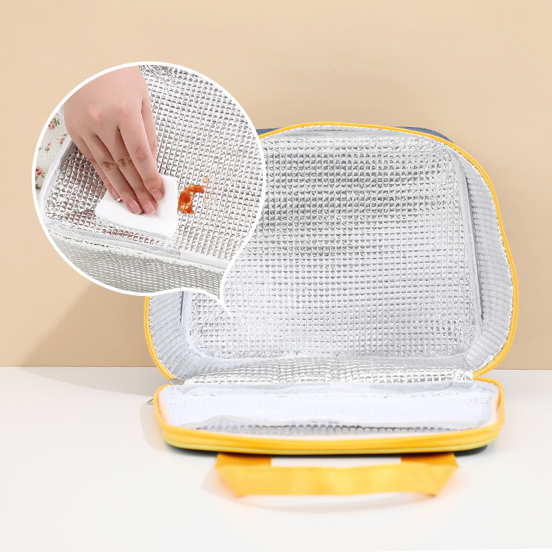 Handle Insulation Cooler For Women Kid Lunch Box Picnic Travel Portable Storage Breakfast Thermal Food Bag - Image 6