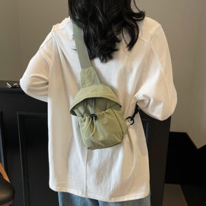 Solid Color Women’s Shoulder Versatile Casual Niche Crossbody Phone High-end Commuter Lightweight Small Bag