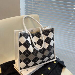 College Student Commuting 2026 Handbag Tote For Going Out, Women’s Ins-style Casual Canvas Bag