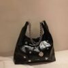 Black bag+shoulder strap