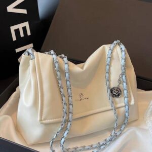Class Commuting Silver for Women 2026 New Fashion Large Capacity Tote Summer Premium Shoulder Bag