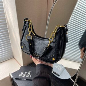 Classic luxury design chain women’s new fashion retro all-in-one shoulder underarm crossbody bag