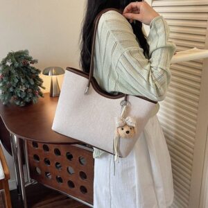 Casual Simple Large-capacity Tote Women, 2026 Summer New Model, Soft Surface, Popular For Commuting, Versatile And