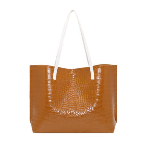 Tote Korean Style Crocodile Pattern Large Capacity Women’s Bag