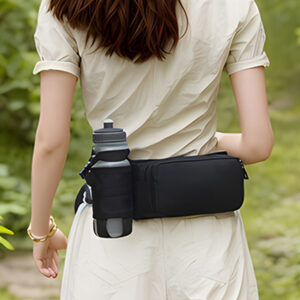 New Portable And Minimalist Sports Large Capacity Fitness Kettle Waist Waterproof Crossbody Bag