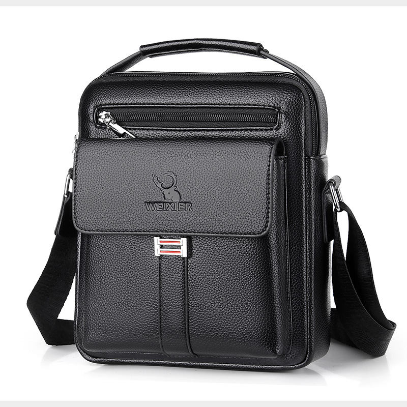 Business Large Capacity One Backpack, Bag, Commuter Men's Messenger Shoulder Bag - Image 8