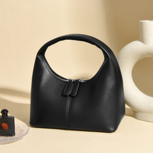 Women’s Stylish Hobo Shoulder Bag – Soft PU Leather Small Handbag With Zipper Closure, Multiple Pockets, Lightweight &