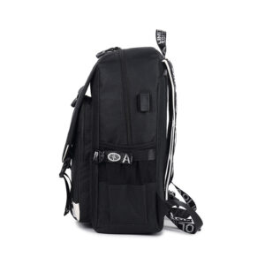 Heat Transfer Printed For Men College Style High School Students Oxford Water Resistant Travel Backpack
