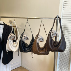 Women’s Summer New Versatile Fashion Shoulder Bag, Vintage High-quality Handbag, Dumpling Bag For Foreign Trade