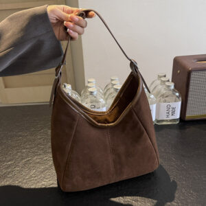 2026 New Large-Capacity Handbag, Korean Style Vintage Niche Commuter Bag, Versatile Tote Bucket Bag For Women