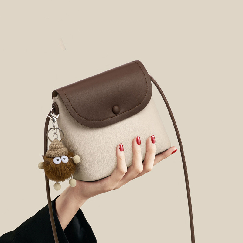 Women's 2026 Spring Summer Shoulder Versatile Crossbody Commuter Phone Fashion Bucket Bag - Image 3