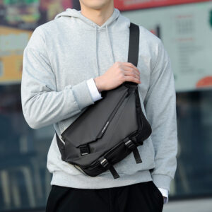 Premium Breast Functional Sports Cycling Shoulder Commuting Multi-functional Men’s Messenger Bag