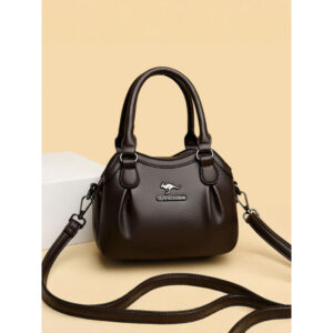 2026 Spring New Women’s Bucket Large Capacity Soft Leather Commuting Shoulder Crossbody Bag, Versatile And Fashionable