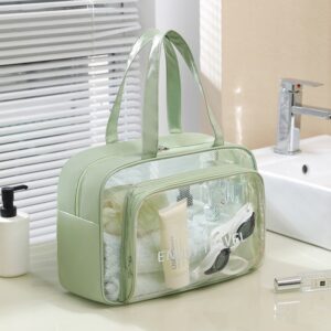 Women’s Portable Large Capacity Cosmetic Multi Functional Lazy Wet And Dry Dual Use Waterproof Travel Storage Bag