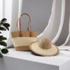 Hat bag set khaki five-strand