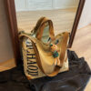 Canvas Bag Khaki Color Without