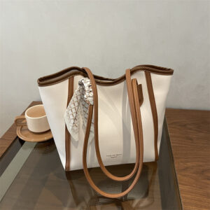 Large-capacity Mom Tote Bag, New High-end Style, Versatile Textured Korean-style Shoulder Bag For Going Out And