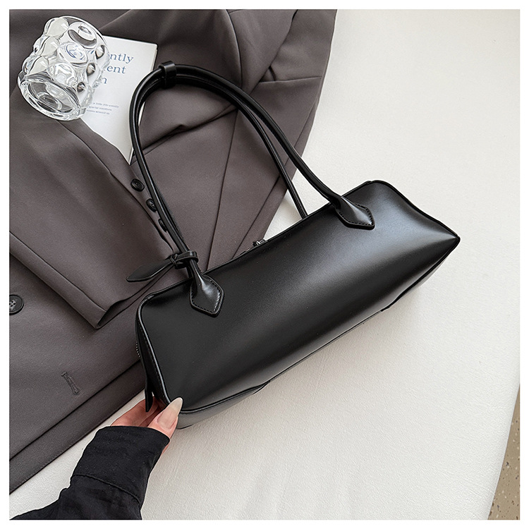 High Quality New Casual French Stick Retro Armpit Bag, Women's Hand-held Shoulder Bag - Image 8