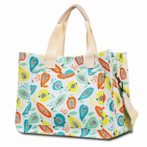 Bags Multi Pocket Tote Handbag Autumn New Fashion Canvas Printing Large Capacity Crossbody Women’s Bag