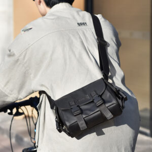 AGONEIR New Men’s Fashion Casual Crossbody Motorcycle Trendy Shoulder Bag Commuting Wholesale Direct Delivery