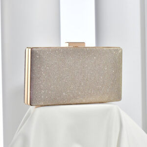 Simple Shimmer Clip Crossbody Clutch Evening Party Wedding Bridesmaid Banquet Dress Bag
