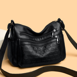New women’s with soft leather, wear-resistant and water-resistant, single shoulder diagonal cross bag