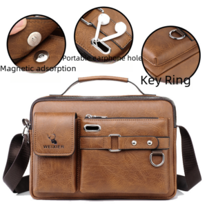 Luggage & Bags Business Portable Shoulder Crossbody Men’s Bag