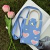 Love blue pink