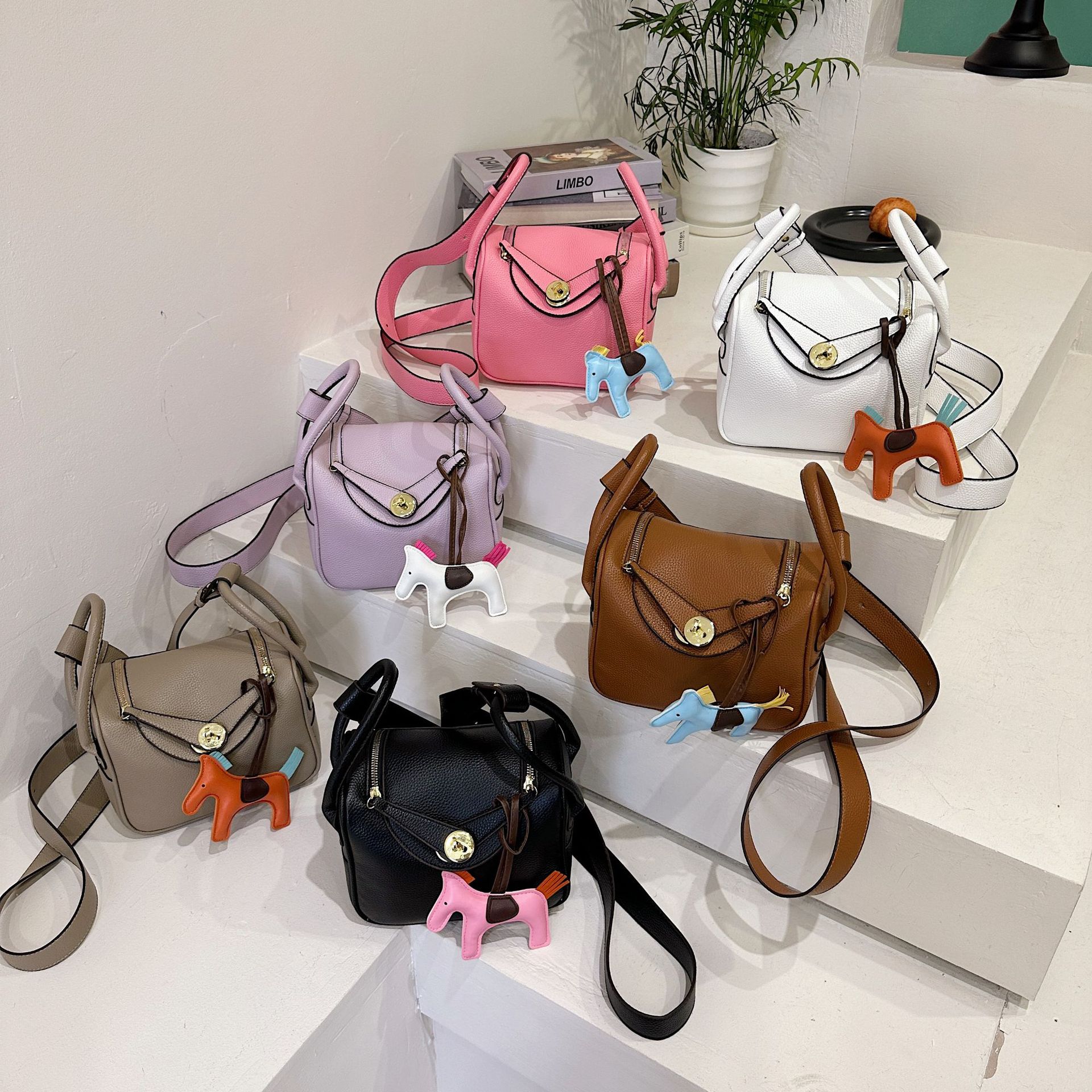 High-end quality PU mini small Lindy fashion crossbody doctor women's bag Bags