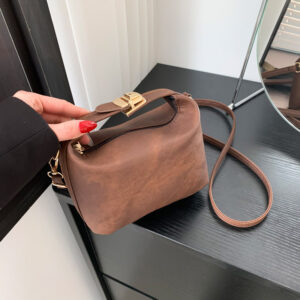 Niche Handheld Bucket For Women 2026 Spring Fashion New Versatile High-end Single Shoulder Crossbody Mini Bag