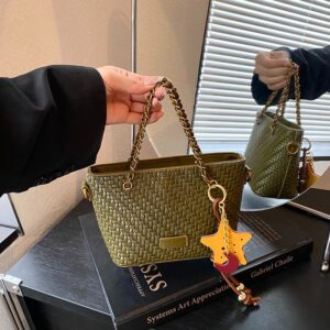 2026 New Premium Women Bucket Bag, Unique Textured PU Leather Handbag, Versatile Casual Shoulder Crossbody Purse