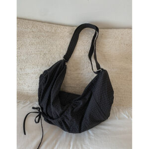 Women’s Stylish Nylon Tote With Zipper Closure, Lightweight And Spacious For Daily Use, Casual Crossbody Shoulder Bag In